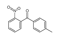 (4-methylphenyl)(2-nitrophenyl)methanone Structure