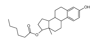 Estradiol 17-Hexanoate structure