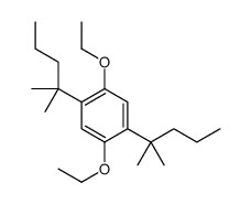 1,4-diethoxy-2,5-bis(2-methylpentan-2-yl)benzene Structure