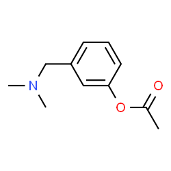 Phenol, 3-[(dimethylamino)methyl]-, acetate (ester) (9CI) Structure