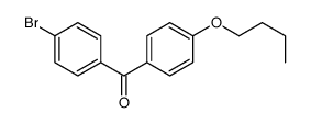 (4-bromophenyl)-(4-butoxyphenyl)methanone Structure