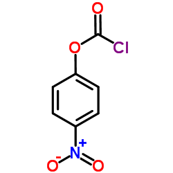 对硝基苯基氯甲酸酯结构式