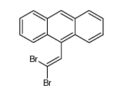 9-(2,2-dibromovinyl)anthracene结构式