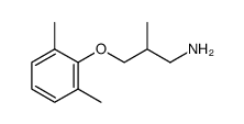 1-Propanamine,3-(2,6-dimethylphenoxy)-2-methyl-(9CI) Structure