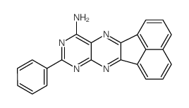 9-Phenylacenaphtho(1,2-g)pteridin-11-amine Structure