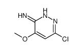 6-Chloro-4-Methoxy-pyridazin-3-ylamine Structure