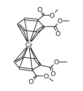 Bis(phthalsaeure-dimethylester)chrom(0)结构式