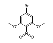 5-bromo-1,3-dimethoxy-2-nitrobenzene结构式