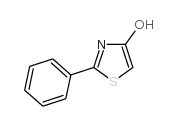 2-苯基-1,3-噻唑-4-醇结构式