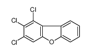 1,2,3-trichlorodibenzofuran结构式
