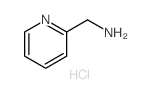 2-Pyridinemethanamine,hydrochloride (1:1) Structure