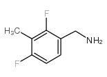 2,4-二氟-3-甲基苄胺结构式