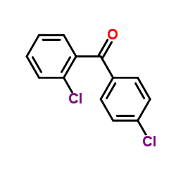 2,4'-Dichlorobenzophenone Structure