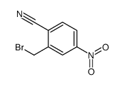 2-(bromomethyl)-4-nitrobenzonitrile Structure
