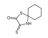 3-sulfanylidene-1-thia-4-azaspiro[4.5]decan-2-one结构式