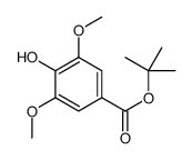 tert-butyl 4-hydroxy-3,5-dimethoxybenzoate Structure