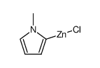 2-(N-methylpyrrolyl)zinc chloride结构式