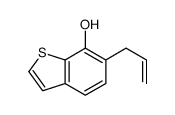 6-prop-2-enyl-1-benzothiophen-7-ol结构式
