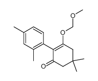 2-(2',4'-dimethylphenyl)-3-methoxymethoxy-5,5-dimethyl-2-cyclohexenone Structure