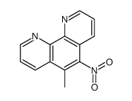 5-methyl-6-nitro-1,10-phenanthroline Structure