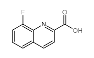 8-fluoroquinoline-2-carboxylic acid Structure
