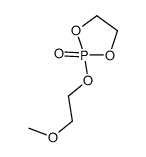 2-(2-methoxyethoxy)-1,3,2λ5-dioxaphospholane 2-oxide Structure