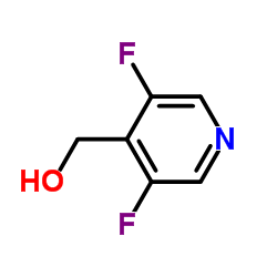 (3,5-二氟吡啶-4-基)甲醇结构式