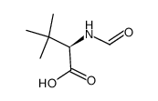 (+)-N-甲酰基-d-叔丁基亮氨酸结构式