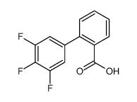 [1,1'-Biphenyl]-2-carboxylic acid, 3',4',5'-trifluoro Structure