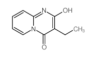 9-ethyl-10-hydroxy-1,7-diazabicyclo[4.4.0]deca-2,4,6,9-tetraen-8-one结构式