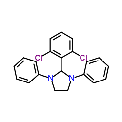 2-(2,6-Dichlorophenyl)-1,3-diphenylimidazolidine结构式