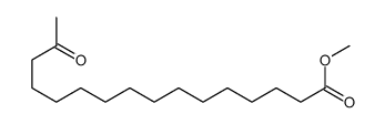 methyl 15-oxohexadecanoate结构式