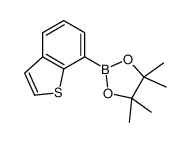 2-(benzo[b]thiophen-7-yl)-4,4,5,5-tetramethyl-1,3,2-dioxaborolane Structure