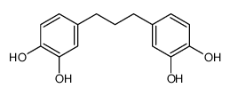 4-[3-(3,4-dihydroxyphenyl)propyl]benzene-1,2-diol Structure