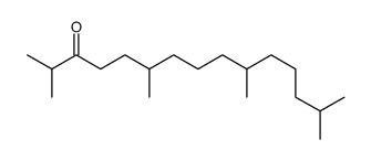 2,6,10,14-tetramethylpentadecan-3-one Structure
