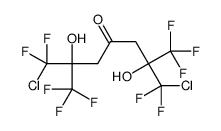1-chloro-6-[chloro(difluoro)methyl]-1,1,7,7,7-pentafluoro-2,6-dihydroxy-2-(trifluoromethyl)heptan-4-one Structure