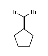 (dibromomethylene)cyclopentane Structure