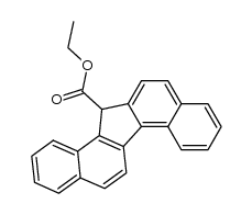 ethyl 13H-dibenzo[a,g]fluorene-13-carboxylate Structure