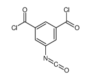 5-异氰酸酯基间苯二甲酰氯结构式