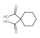 cyclohexane-1,1-dicarboxylic acid Structure