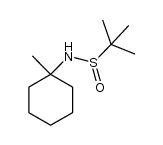 N-(1-methylcyclohexyl)-tert-butanesulfinamide Structure