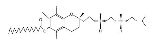 α-tocopheryl palmitate结构式