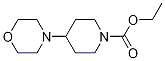 4-(4-吗啉基)-1-哌啶羧酸乙酯结构式