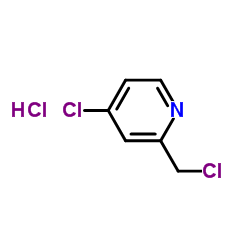 4-氯-2-(氯甲基)吡啶盐酸盐结构式