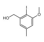 (2-​Iodo-​3-​methoxy-​5-​methylphenyl)​methanol结构式