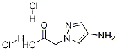 4-Amino-1H-pyrazole-1-acetic acid dihydrochloride Structure