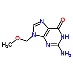 甲氧甲基鸟嘌呤结构式