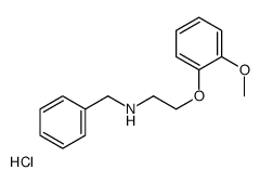 N-benzyl-2-(2-methoxyphenoxy)ethanamine,hydrochloride结构式