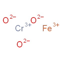 dichromium iron tetraoxide Structure