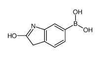 2-氧代吲哚啉-6-硼酸结构式